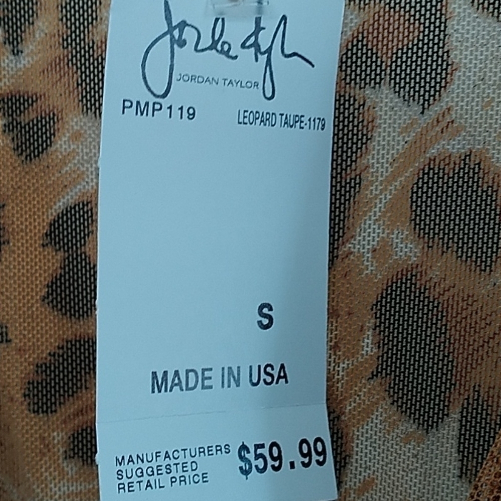 Jordan Taylor Leopard Print Empire Waist Coverup S - Picture 6 of 12